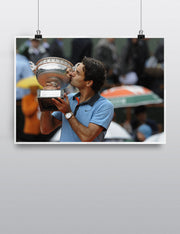 Roger Federer & la coupe - RG 09